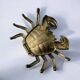 Regency bronze crab ashtray, Spain, 1980s