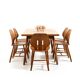 Fdb møbler dining room set consisting of 6 chairs by ejvind a.