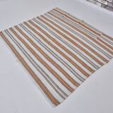 Colourful Stripe Oushak Vintage Hemp sku3724