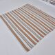 Colourful Stripe Oushak Vintage Hemp sku3724