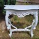 Painted wooden console