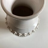 Vase in glazed white earth 1960