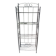 Folding iron shelf