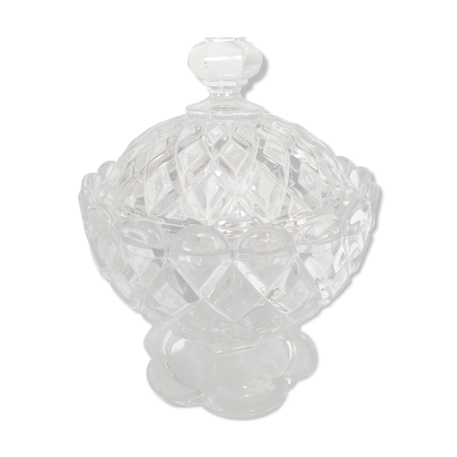 Baccarat cast crystal candy