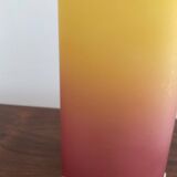 Vintage frosted glass cocktail lamp