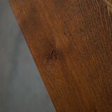 Art Nouveau dining table/desk in oak, early 20th century.