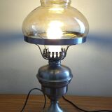 Pewter table lamp