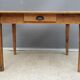 Desk table Oak knotted 1925 false drawer