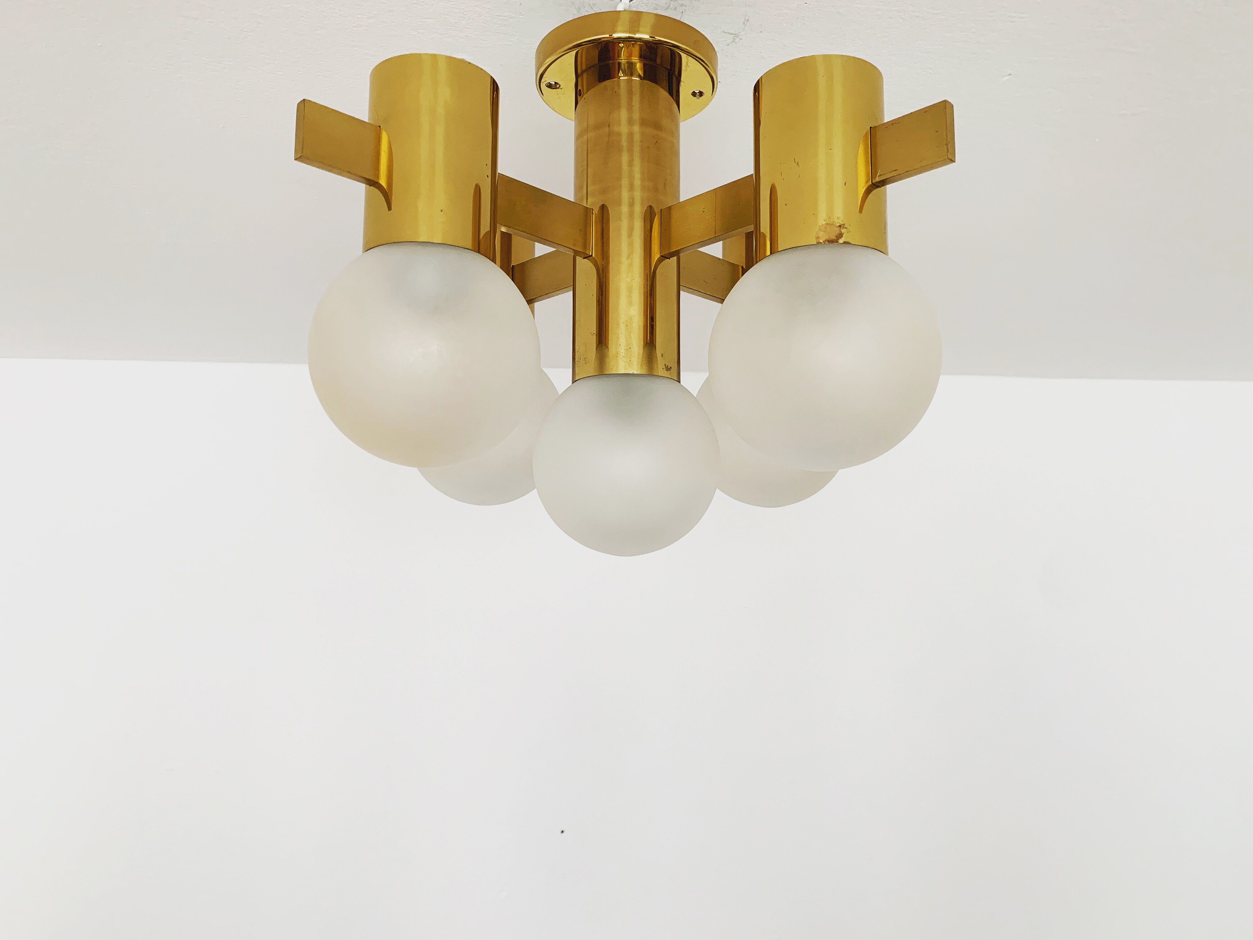 Swedish chandelier by Hans Agne Jakobsson