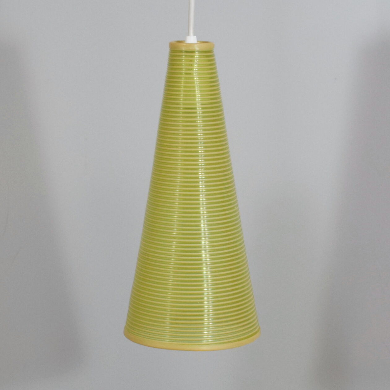 Lot de 3 suspensions Rhodoid Rotaflex, 1950