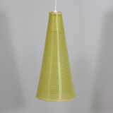3 hanging lamps Rhodoid Rotaflex, 1950