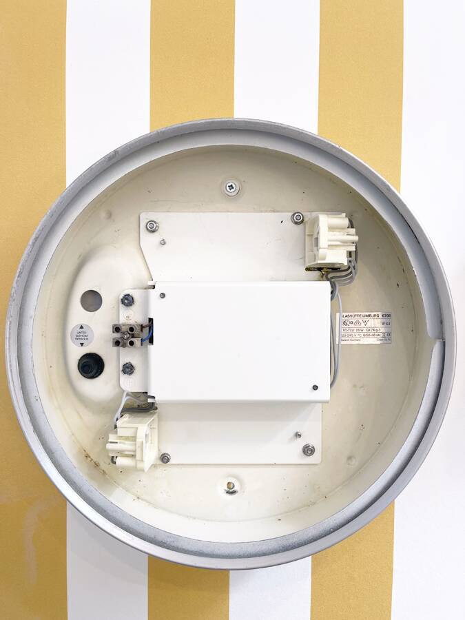 Pair of German ceiling lights, circa 1970