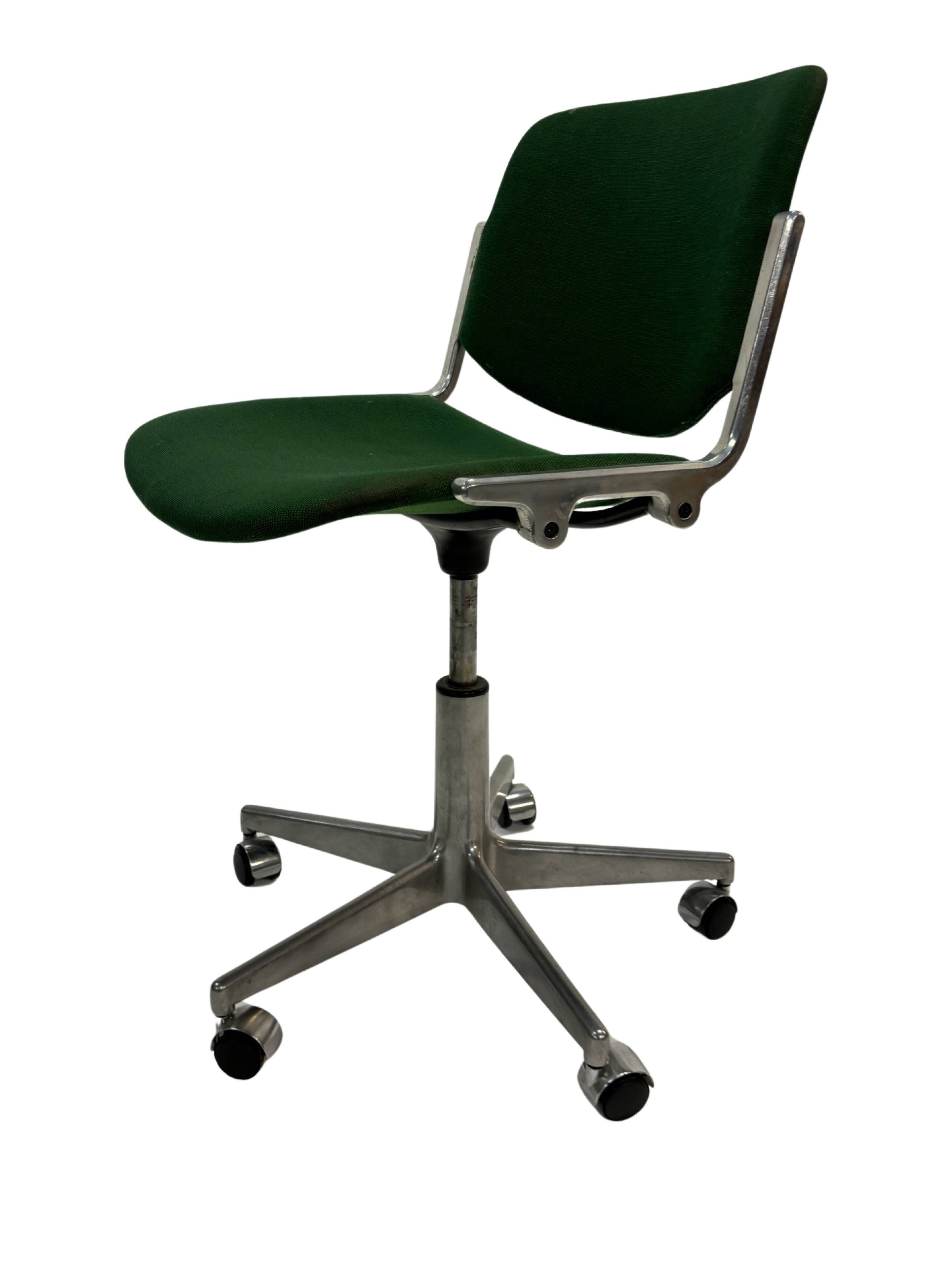 Vintage DSC 106 office chair by Giancarlo Piretti for Castelli, 1960s