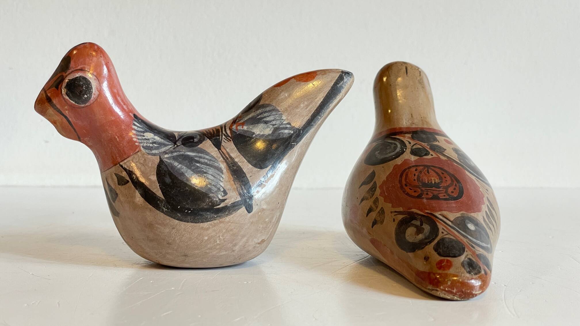 Vintage Ceramic Birds from Mexico