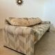 Ancien canapé Maralunga 3 places design italien des années 70 Cassina tissu patchwork