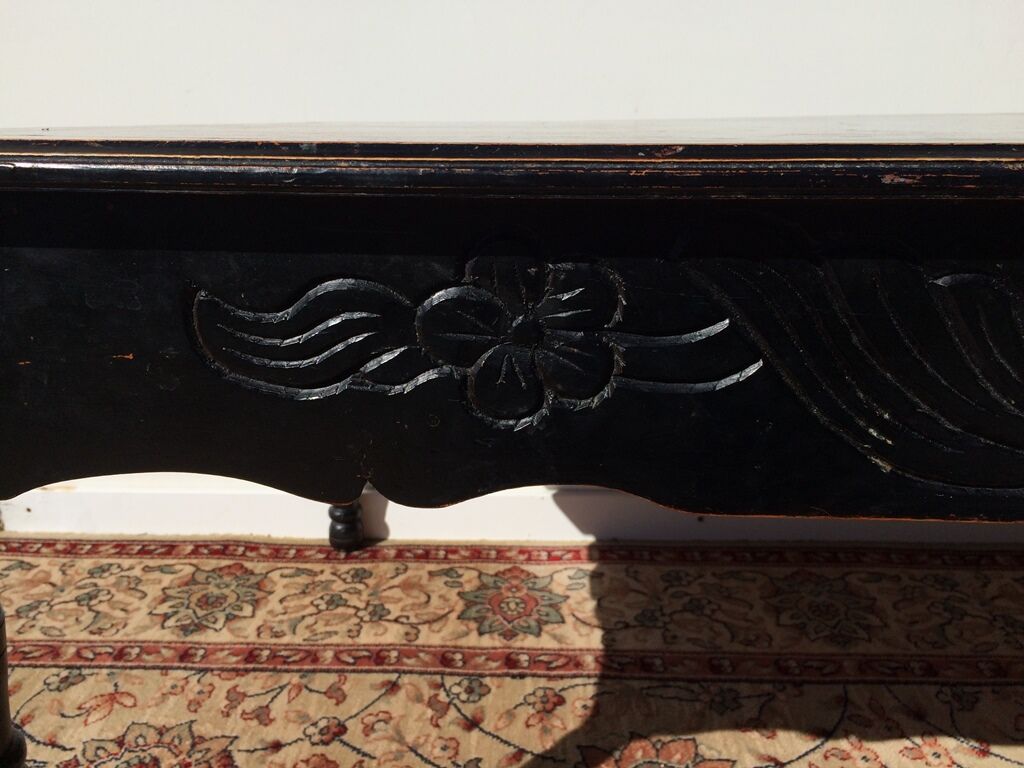 Indonesian colonial style coffee table