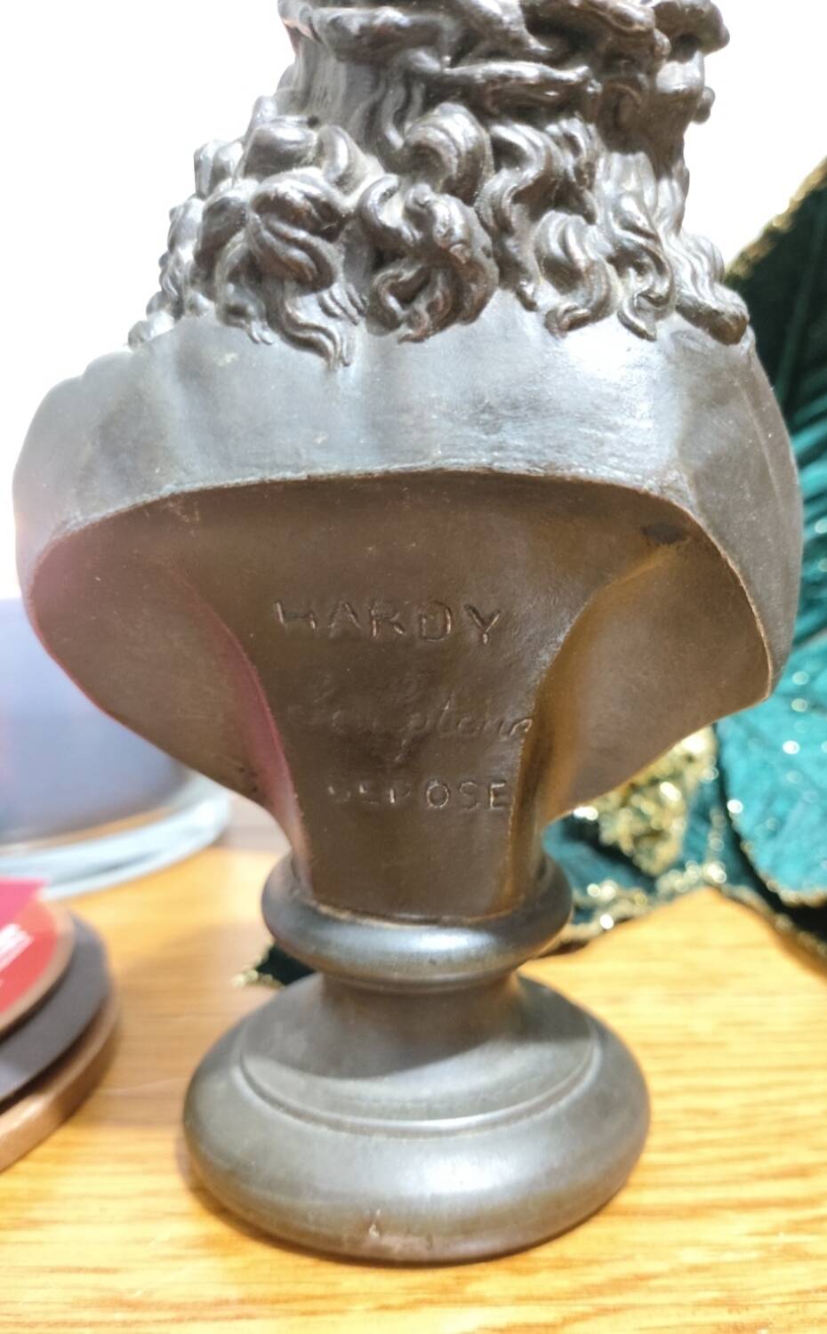 Buste christ en bronze