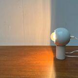 Swiss minimalist magnetic table lamp from the mid-century space age, 1960s.
