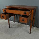 Small Oak Desk, Victorian Period, England – Late 19th Century