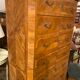 Semainier in rosewood veneer style louis XV Louis XVI