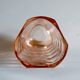Luminarc - Small vintage depression pink Windsor vase