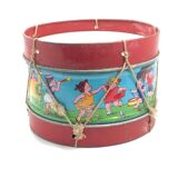Decorated children's drum