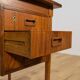 Mid-Century Freestanding Teak Desk, Denmark, 1960s