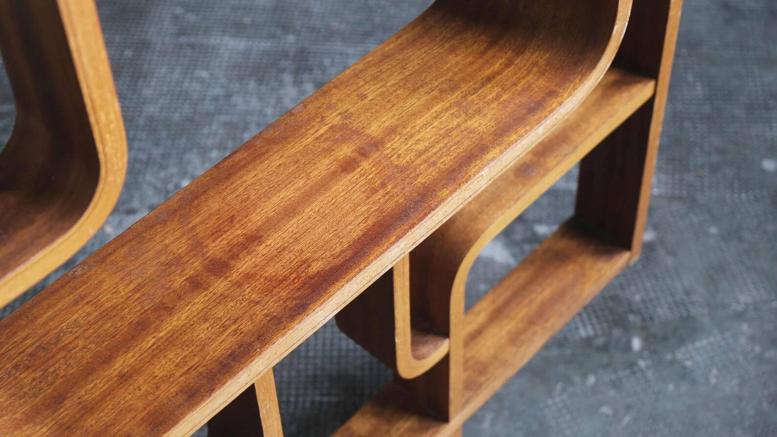 Vintage room divider by Ludvik Volak for Drevopodnik Holesov, 1970s