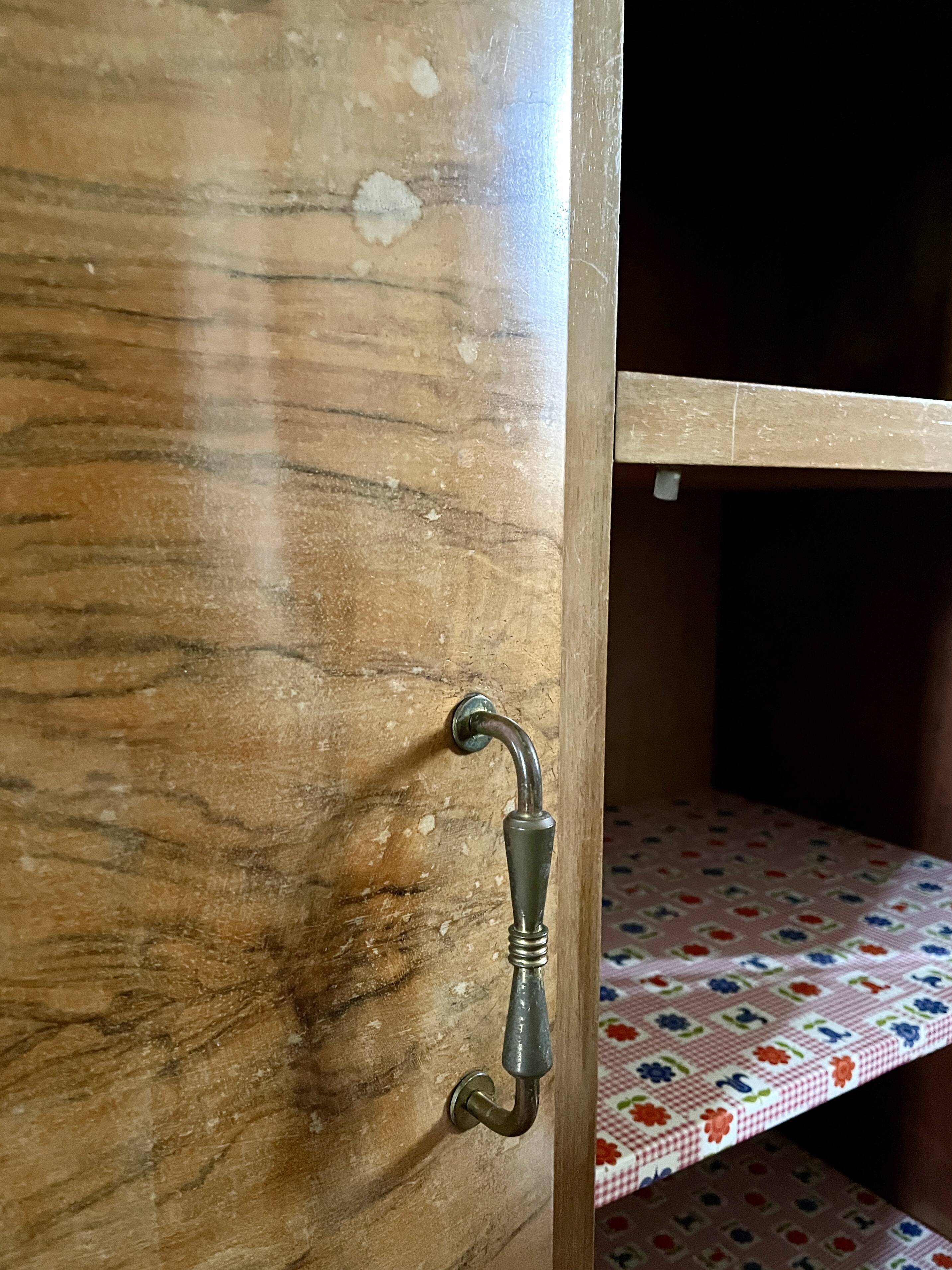 Small Art-Deco mustache piece of furniture