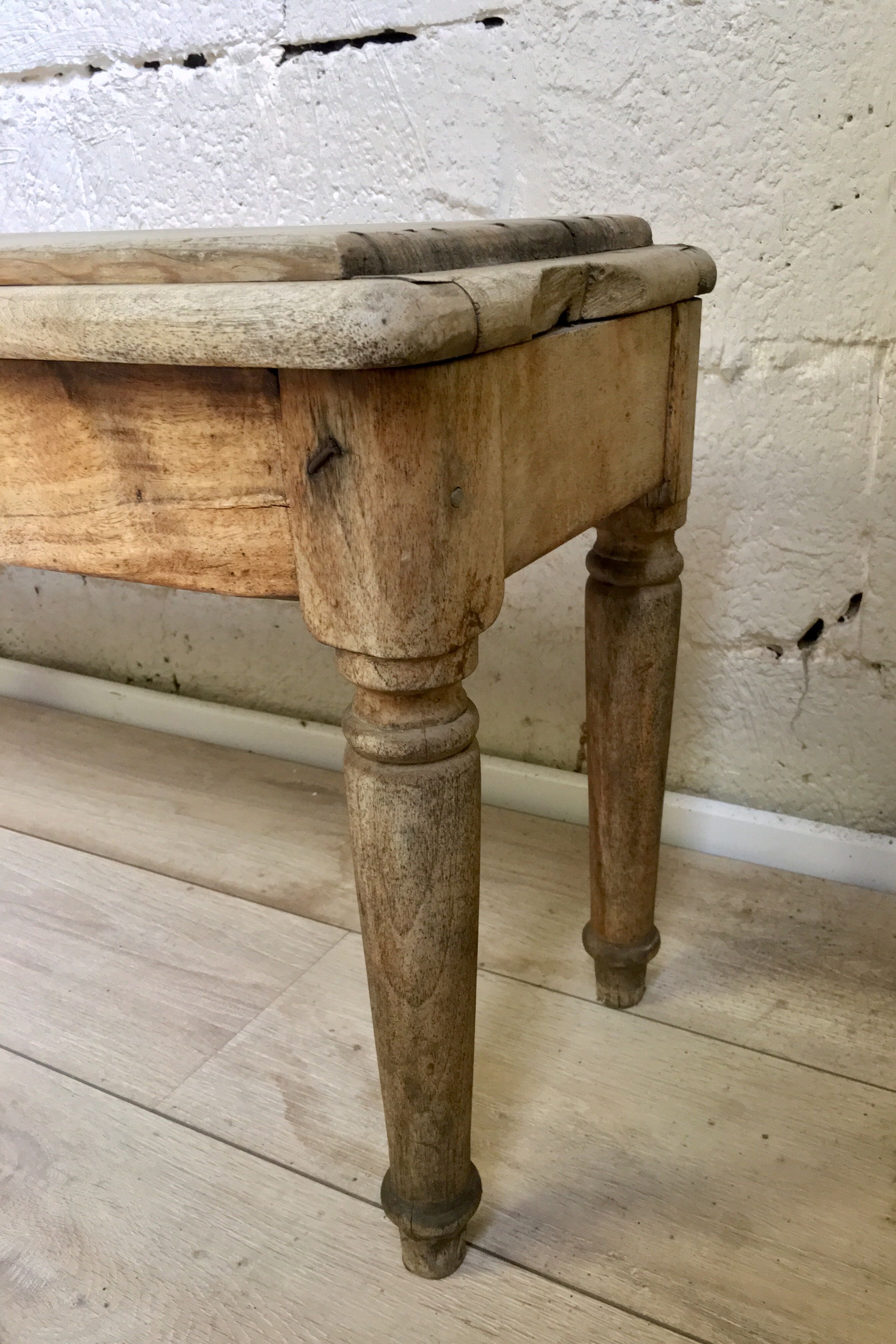 Former oak bench, 1900