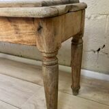 Former oak bench, 1900