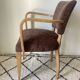 Bridge armchair fully restored