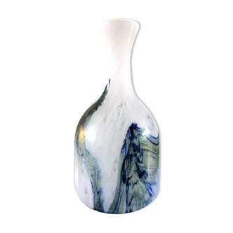 Glass vase design 60s abstract decoration