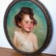 Portrait d'enfant, 1820, Huile sur toile, Encadrée