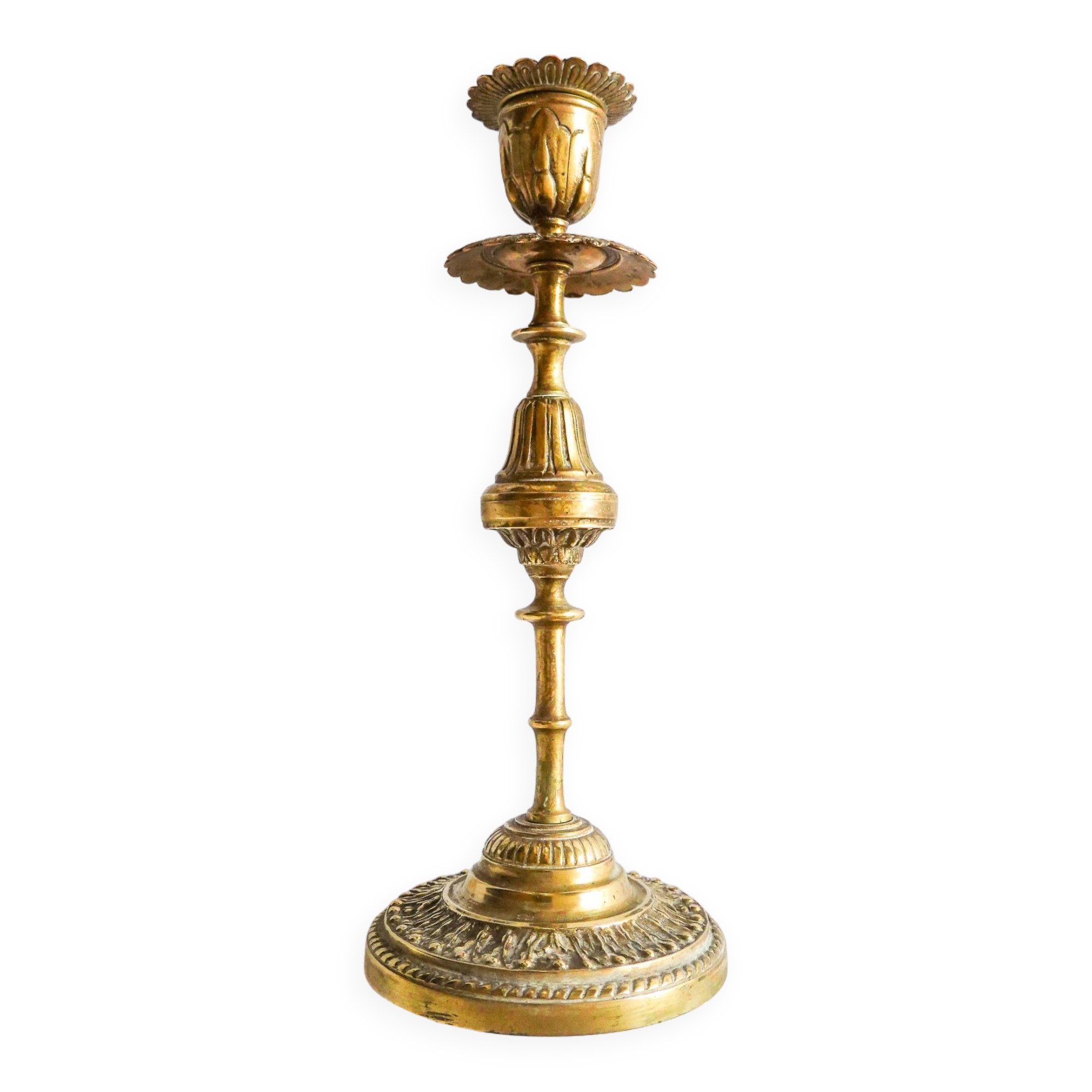 Brass candle holder