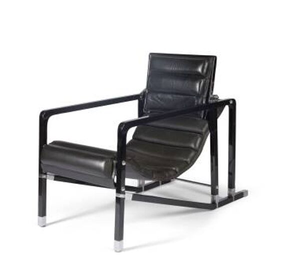 Fauteuil '' transat'' d'eileen gray designer & ecart international,  1927
