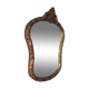 Old mirror in wood and stucco dorè