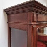 Mahogany display case