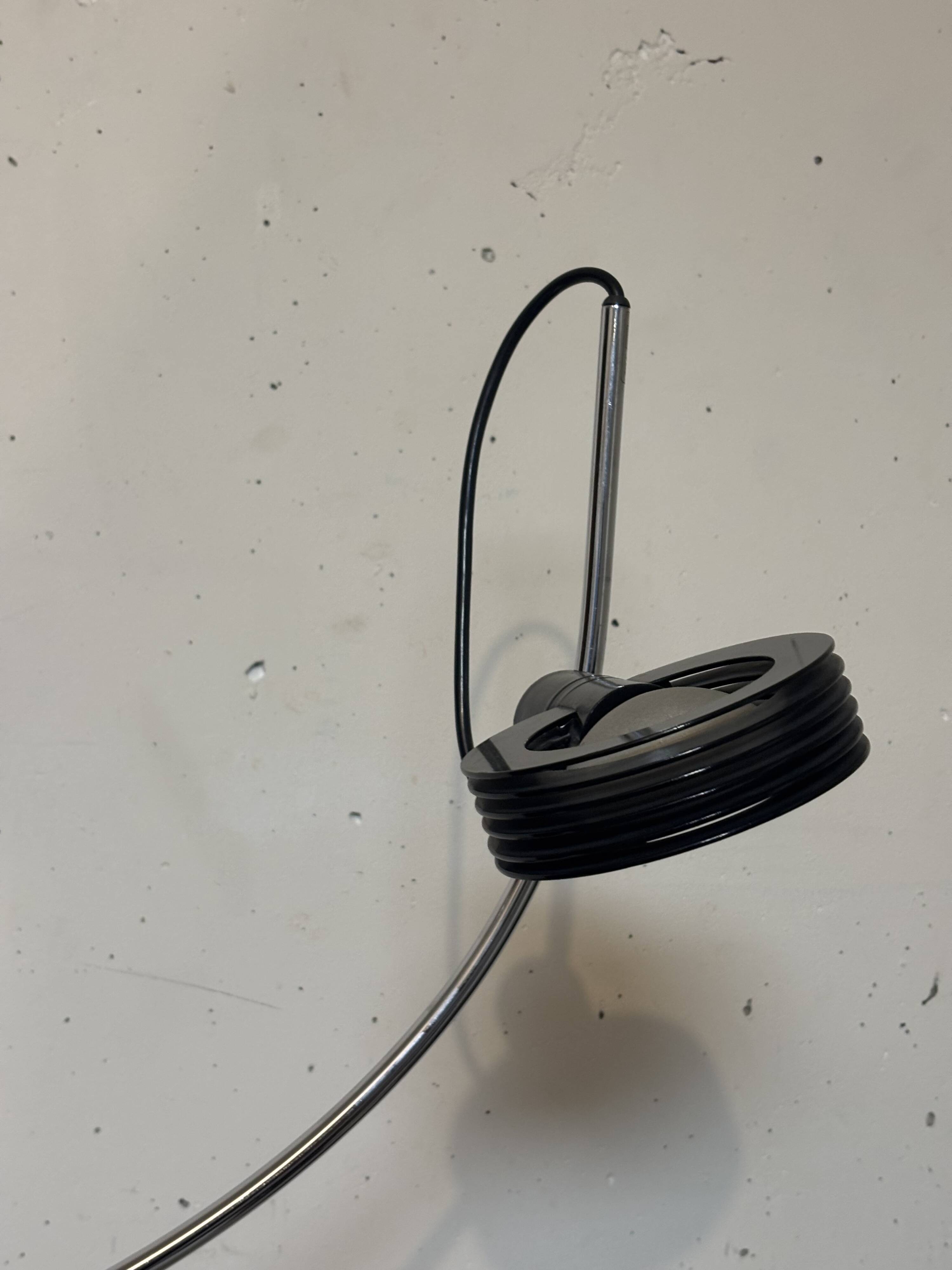 Desk Lamp, Metal and Steel, Bruno Gecchelin, Guzzini 1980