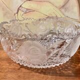 Crystal salad bowl