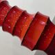 Vase XL west germany 267-48 glossy red ceramic