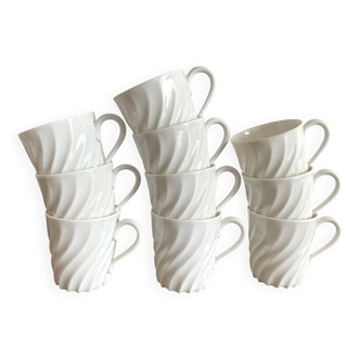 Haviland Limoges porcelain espresso coffee cups