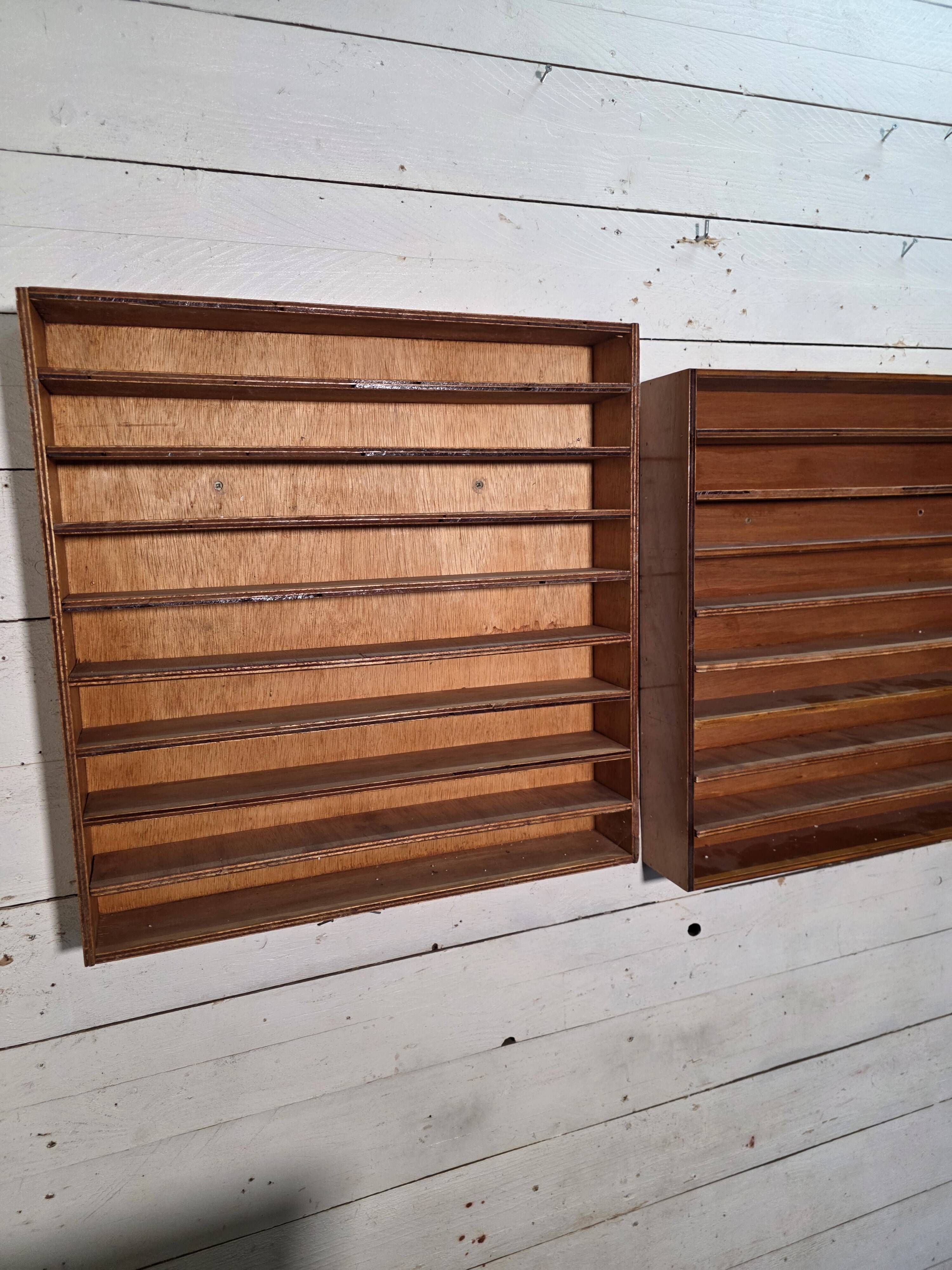 Pair of shelves from the 1960s
