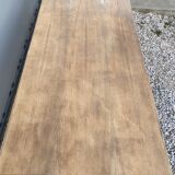 Table de ferme poncée 2m