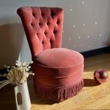 Mariette pink toad fireside chair