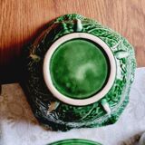 Small soup tureen in cabbage barbotine