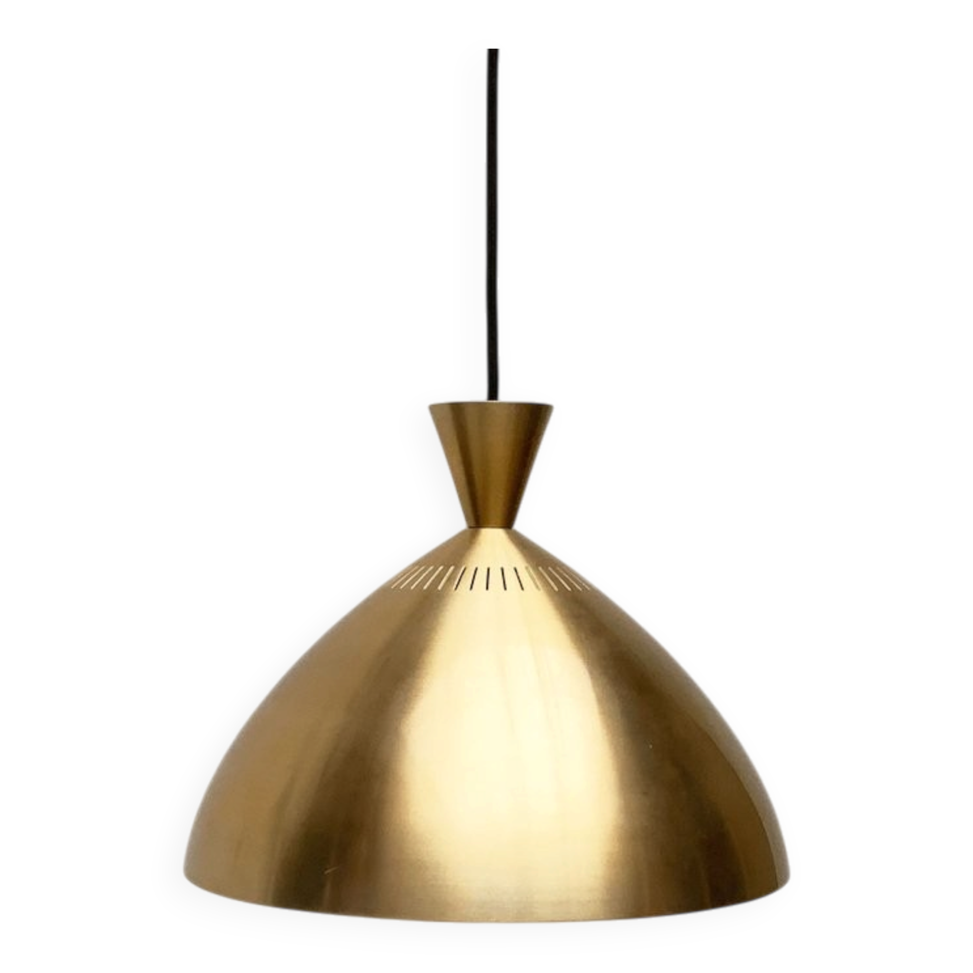 Danish mid-century diabolo pendant lamp by Lyfa, 1960s, set of 2