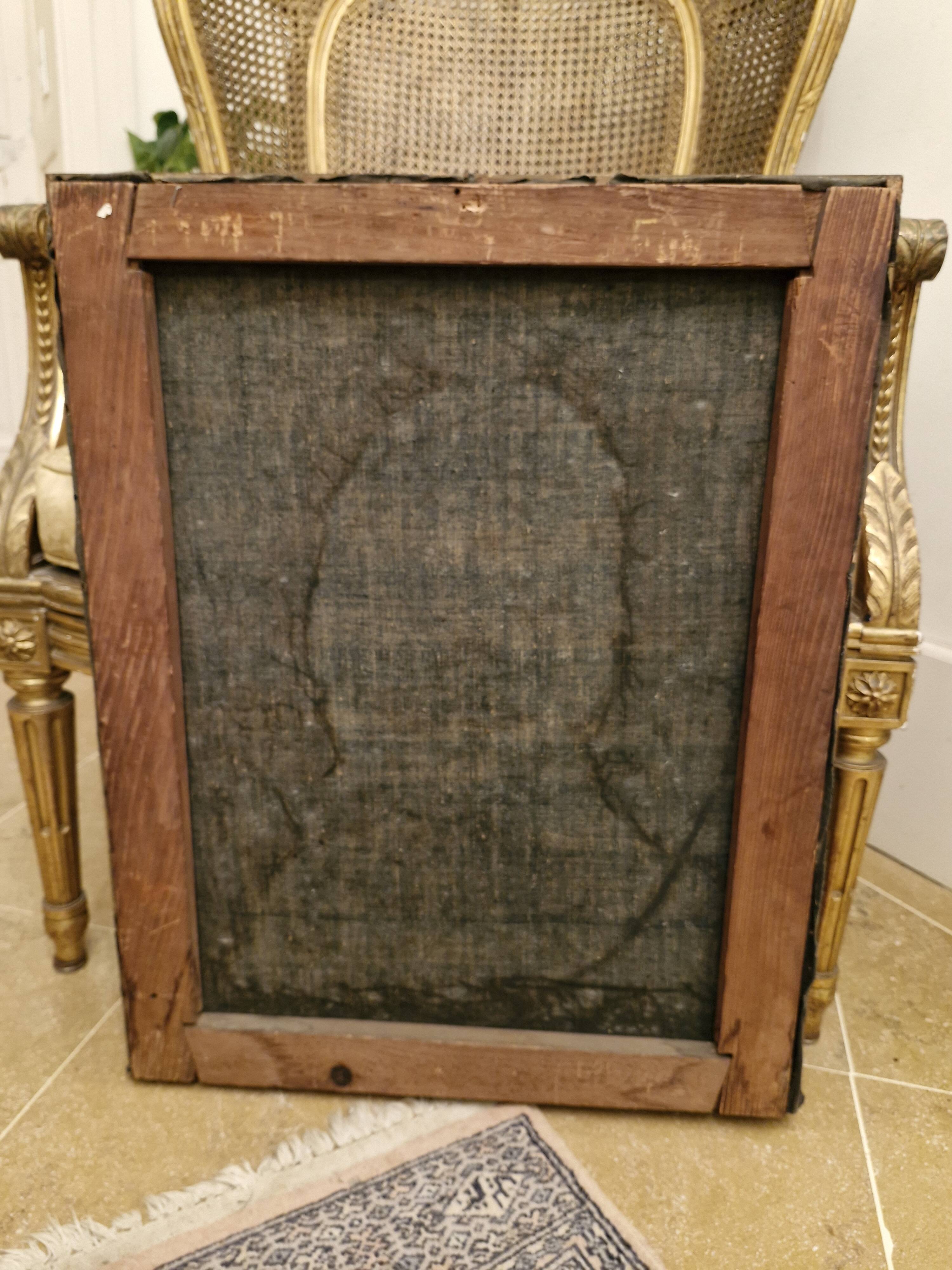 Portrait of a woman Period 18th century oil on canvas