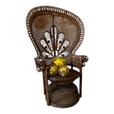 Emmanuelle peacock armchairs