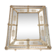 Venetian mirror with Murano glass frame
